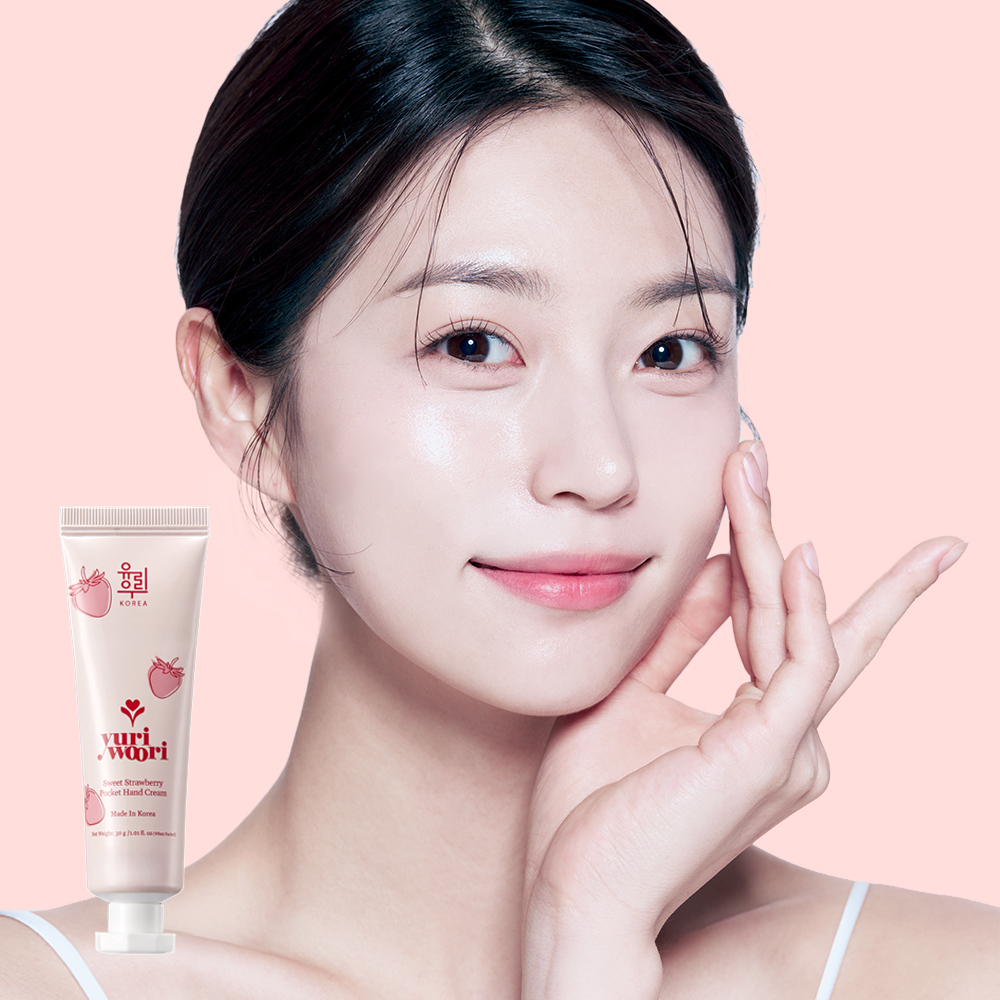 유리우리 스위트 스트로우베리 포켓 핸드크림