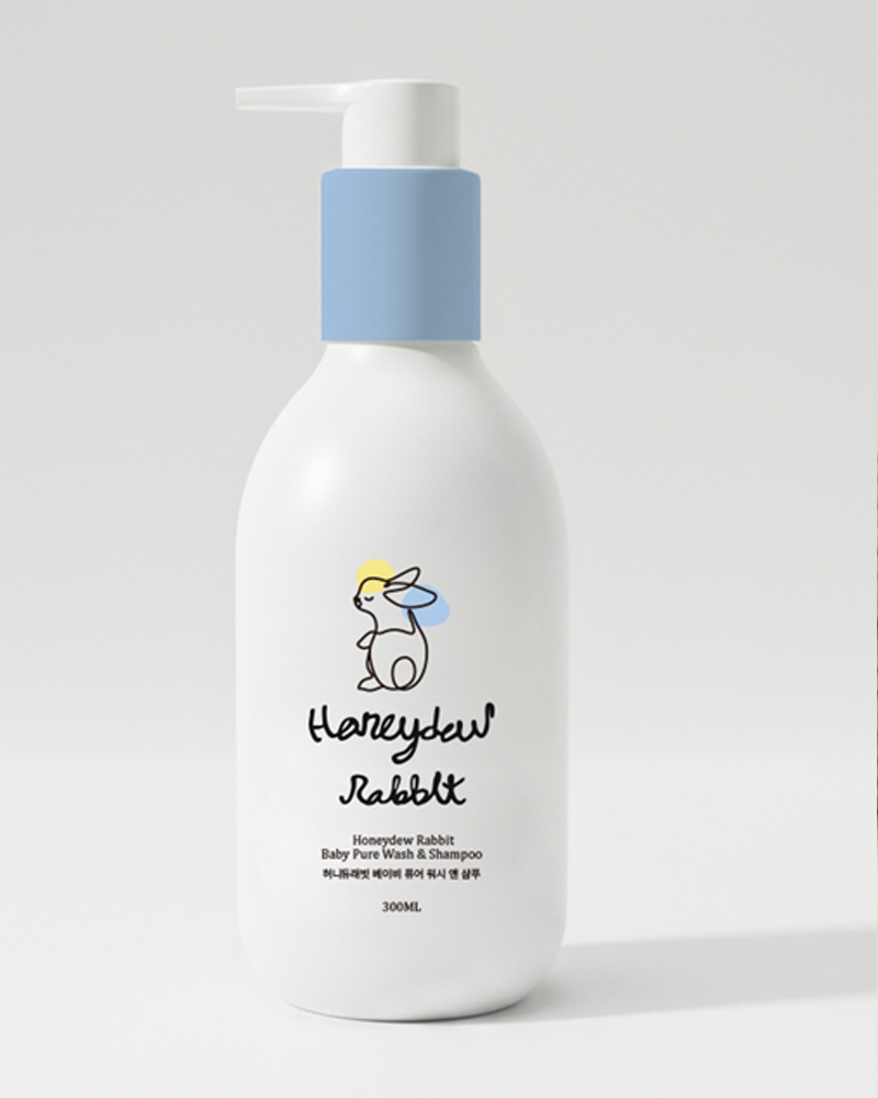 허니듀래빗 베이비 퓨어 워시 앤 샴푸